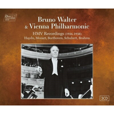 ブルーノ・ワルター＆ウィーン・フィル／HMV録音集成 1936〜1938（3CD） 【CD】 hmvjapan-28522422 HMV&BOOKS online 1号店 パッケージ画像