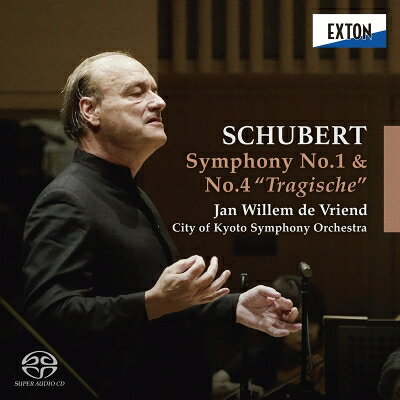 Schubert シューベルト / 交響曲第4番『悲劇的』、第1番　ヤン・ヴィレム・デ・フリーント＆京都市交響楽団 【SACD】 hmvjapan-28853103 HMV&BOOKS online 1号店 パッケージ画像