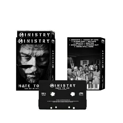 出荷目安の詳細はこちら商品説明インダストリアル・メタルの代名詞として40年以上にわたりシーンの最前線を突き進んできた、アル・ジュールゲンセン率いるMINISTRY。その壮絶な歴史に終止符を打つ、17作目にして最後のスタジオ・アルバム『Hate To Go - Take Out Or Delivery』が遂に登場！曲目リストDisc11.Crickets/2.Voices of Hate/3.Clown Car/4.We Hate/5.Delete/6.Grifter/7.Singularity/8.Burned Out/9.We're Still Here
