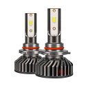 2個セット LEDヘッドライト 自動車用 交換用 車電球 H4 H1 H7 H3 H8 H9 H11 H27 9012 9004(HB1) 9005(HB3) ...