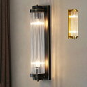 AAAZM ブラケットライト おしゃれ 水晶ガラス 壁付け LED対応 北欧 壁掛け照明器具 洗面所 階段 玄関 寝室 ウォールランプ オシャレ ロングタイプ ...