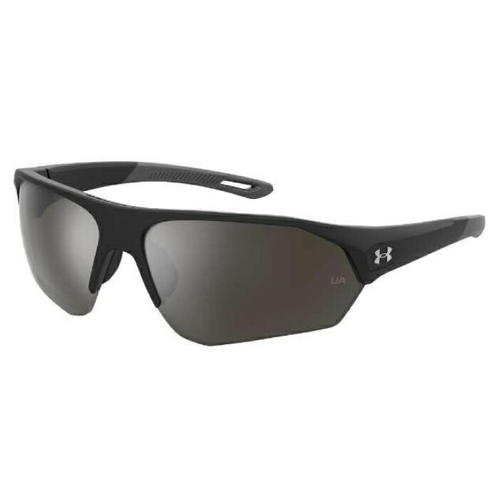 アンダーアーマー UNDER ARMOUR UVカット スポーツサングラス UA 0001/G/S 807/QI ブラック/シルバー UA0001GS_807QI 可視光線透過率11% 紫外線透過率0.1%以下 送料無料