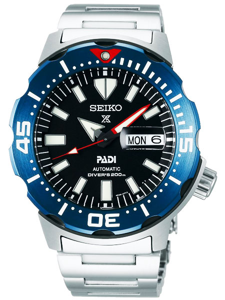 セイコー SEIKO プロスペックス PROSPEX PADI パディコラボ モンスター MONSTER ダイバーズ 自動巻き 腕時計 SRPE27K1(国内SBDY057の同..