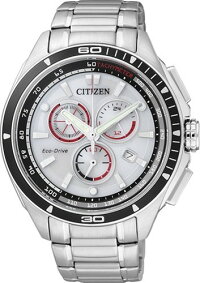 シチズンCITIZENエコドライブクロノグラフ腕時計メンズAT0956-50A