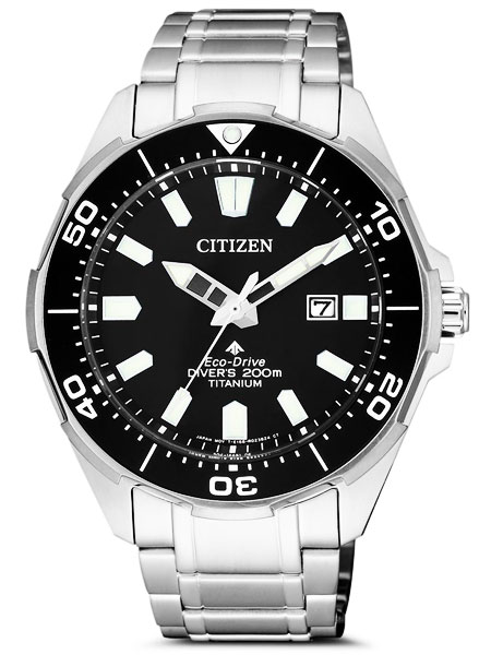 シチズン CITIZEN 腕時計 PROMASTER プロマスター エコ・ドライブ ダイバー200m オールチタン BN0200-81E