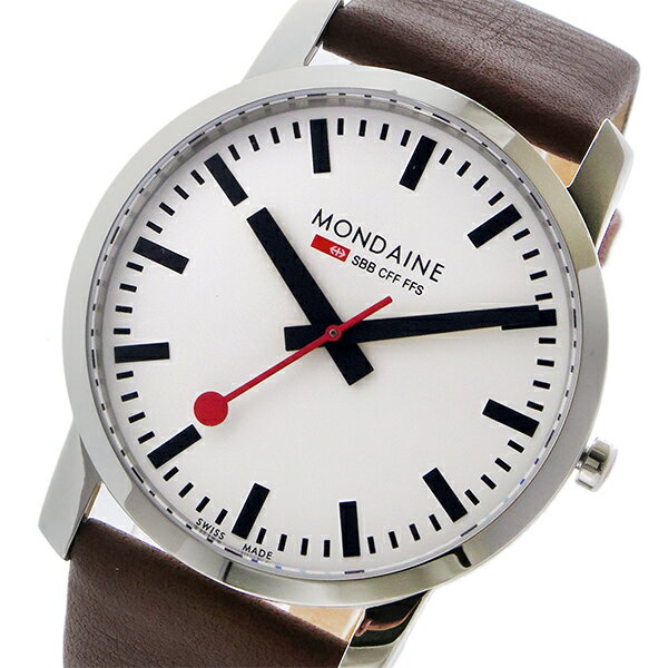 モンディーン モンディーン MONDAINE クオーツ メンズ 腕時計 A638.30350.11SBG ホワイト