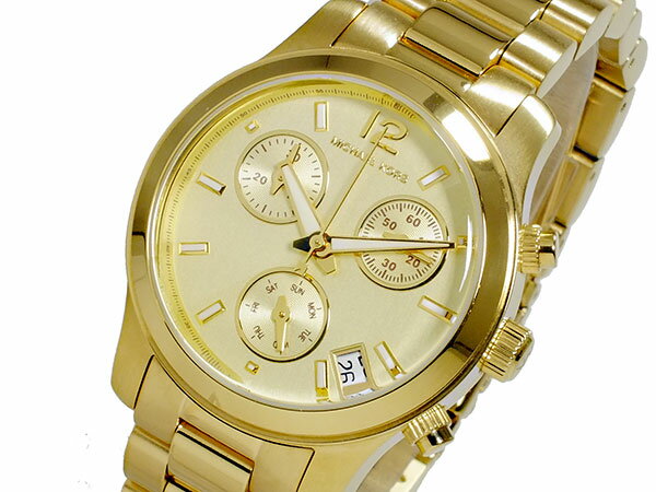 マイケルコース MICHAEL KORS RUNWAY クオーツ レディース クロノグラフ 腕時計 MK5384