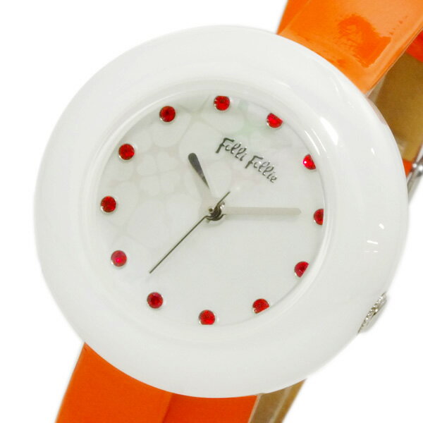 フォリフォリ 腕時計（レディース） フォリフォリ FOLLI FOLLIE フォーハート レディース 腕時計 WF13F030SSO-OR