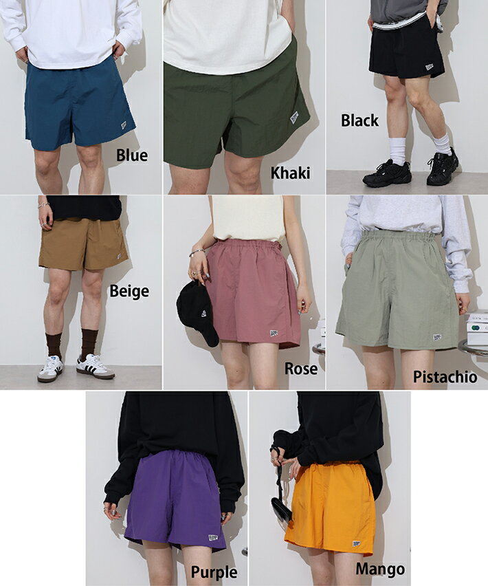 CALIFORNIA HAVE A NICE TIME! カリフォルニアハブアナイスタイム MULTI PURPOSE NYLON EASY SHORTS ナイロンショーツ イージーショーツ 短パン 撥水 メンズ アメカジ スポーツ ブランド