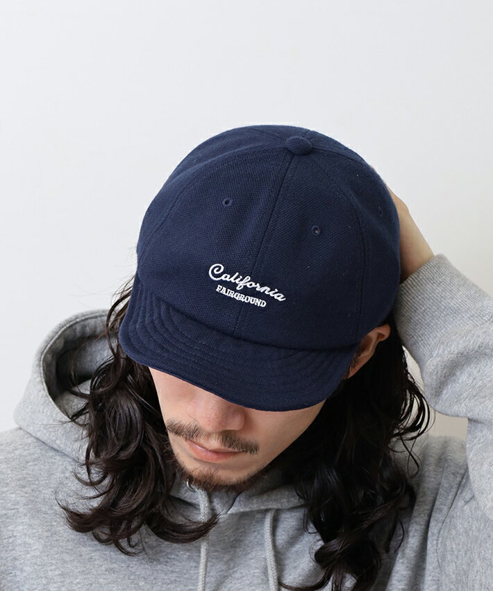 CALIFORNIA HAVE A NICE TIME! カリフォルニアハブアナイスタイム KANOKO SHORT BRIM CAP 刺繍 アンパイア ベースボールキャップ カジュアル ツバ短い 軽量 アウトドア レディース メンズ ブランド