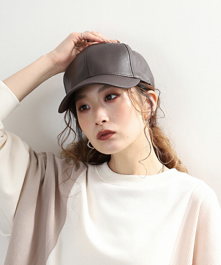 Rakuten - Well-Tailored / ウェルテイラード SYNTHETIC LEATHER CAP 合成皮革キャップ ベースボールキャップ アメカジ カジュアル アウトドア ユニセックス レディース メンズ ブランド