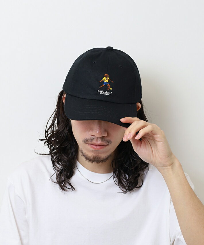 Well-Tailored ウェルテイラード SOCCER CAP 刺繍 ツイル ベースボールキャップ カジュアル ローキャップ アウトドア レディース メンズ ブランドの商品画像