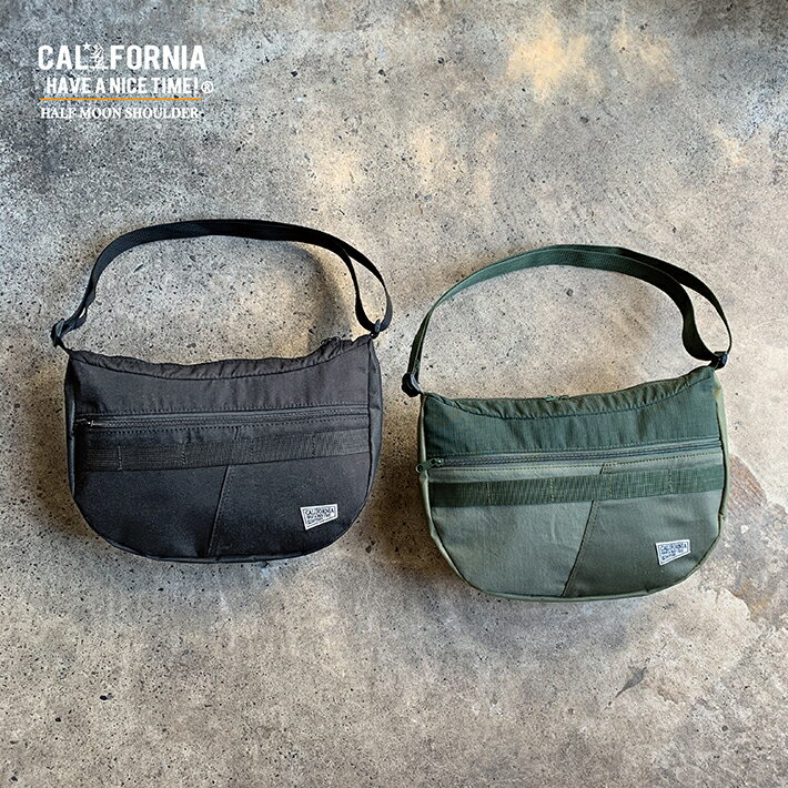 CALIFORNIA HAVE A NICE TIME !եե˥ϥ֥ʥ HALF MOON SHOULDER BAG (MHB-009) ᥤ ꥵ ߥ꥿꡼ Хå Хå  ǥ ֥