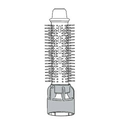 パナソニック 太ロールブラシ ペールピンク EHKN94PP7507 [ Panasonic ナショナル 純正 部品 正規品 櫛 くし 本体別売り ]【定形外郵便送料無料】