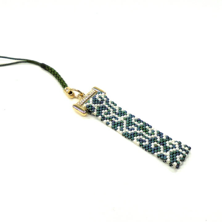 ストレス解消 脳トレ ビーズキット 京都・西陣柄根付け 唐草 pb-21 ビーズキット ビーズ キット ビーズステッチ お正月 着物のアクセサリー 和装小物 縁起物 吉祥 パーツ ペヨーテ 初心者 セット 【DM便送料無料】