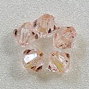 アクリルビーズ ソロバン型 ライトピーチ pbs-27 アクリルビーズ プラスチックビーズ パーツ 初心者 セット 【DM便送料無料】
