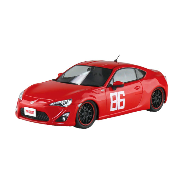 1/24 MFゴースト No.1 片桐夏向 ZN6 TOYOTA86 第1巻 小田原パイクスピーク仕様 プラモデル[アオシマ]【予約2024/9月発売】