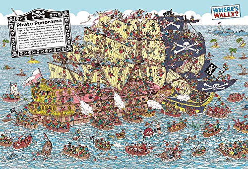 2000スモールジグソーパズル Where's Wally? 海賊船パニック(49×72cm) S92-506