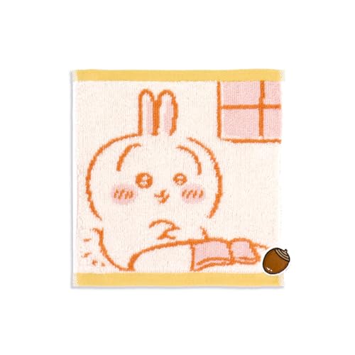 ちいかわ chiikawa おうち タオルハンカチ イエロー パイル 小さい サイズ 約20×20cm 41-1180060 タオル美術館