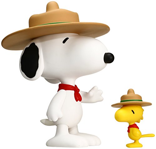 VCD BEAGLE SCOUT SNOOPY & WOODSTOCK (ビーグルスカウトスヌーピー&ウッドストック) PEANUTS ノンスケール PVC製 塗装済み完成品フィギュア