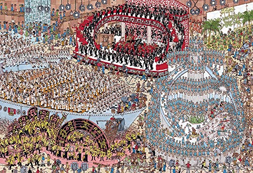 【日本製】ビバリー 500スモールピース ジグソーパズル Where's Wally? イカリを上げて大行進（26×38）500S-006