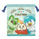 ★【予約3月末～4月】ポケットモンスター 巾着 ニャオハ&ホゲータ&クワッス