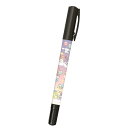 サンリオキャラクターズ マイネーム名前ペン なまえペン ツーサイズ ツインペン 黒 032711
