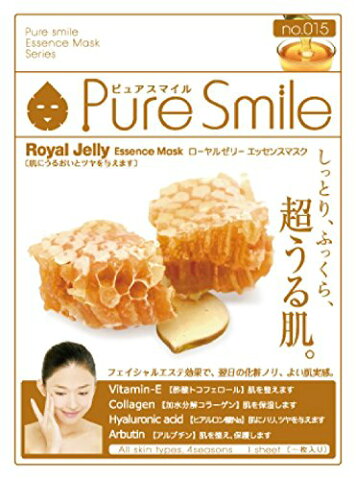 Pure Smile(ピュアスマイル) エッセンスマスク ローヤルゼリー 23ml 1枚入