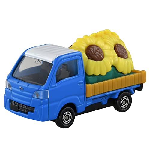 タカラトミー 『 トミカ No.107 スバル サンバー ひまわり (箱) 』 ミニカー 車 おもちゃ 3歳以上 箱入り 玩具安全基準合格 STマーク認証 TOMICA TAKARA TOMY