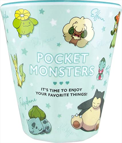 ティーズファクトリー(T'S Factory) コップ ポケットモンスター メラミンカップ カラーズ グリーン 270ml PM-5525531GR