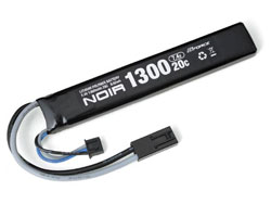 Noir LiPo 7.4V 1300mAh 20C ストックイン スティックタイプ [GFG903](JAN：4580416509039)(3)