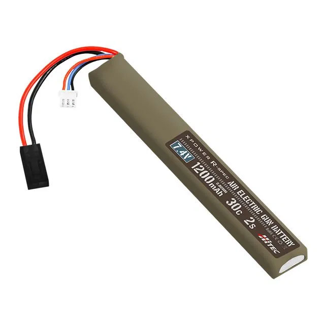 XPOWER R-SPEC AEG BATTERY Li-Po 7.4V 1200mAh 30C 2S ƥå [XPRAEG12002S]](JAN4573557700373)