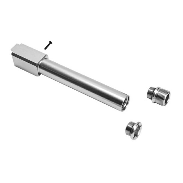 G17Gen5 MOSノンリコイル2WAYアウターバレル(シルバー) [LL-77454](JAN：4570189744546)