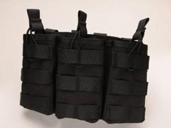 オープントップ 三連ライフルマグパウチ BK [CS-44BK](JAN：4545320010804)