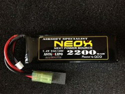 NEOX 2200mAh 7．4V 20/40C [N2L2200](JAN：4580293587335)