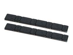 バランスウエイト グラファイトパターン(カット済) 5g&amp;10g(2本入) [3RAC-BW04](JAN：4895124736852)