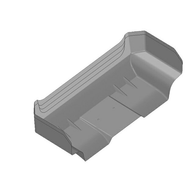 1/10レーシングバギーウイングB クリヤー [ABC-62532](JAN：4958489625329)