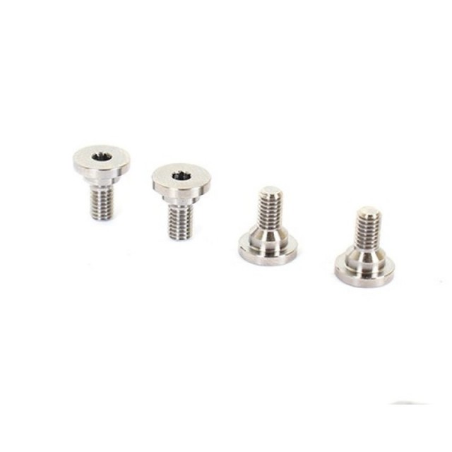 チタン製サーボ用段付きビス3x8mm(4個) [TS-0308](JAN：4560467531357)