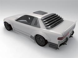 S13 シルビア用MILITARYパーツ [AD011-7](JAN：4580377881885)