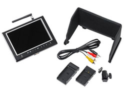 Lilliput 664/W 7inch LCD FPVモニター 5.8GHz 7CH 受信機内蔵(FAT SHARK用) / USバージョン LL-FPVMON7-US (JAN：2000000044729)