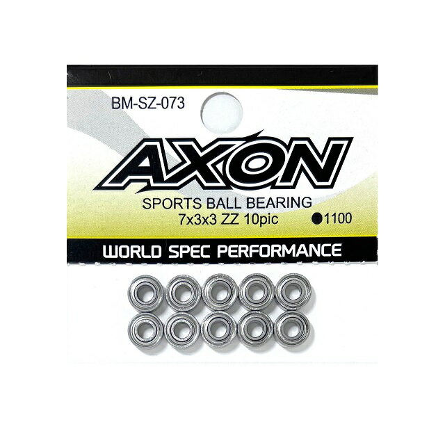 SPORTS BALL BEARING 7x3x3 ZZ 10pic [BM-SZ-073](JAN：4573448245068)