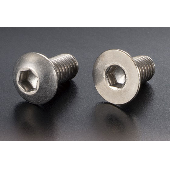 SPRING TITANIUM SCREW(Button Head 3mm x 12mm 4pic) [NT-B3-121]](JANF4573448245600)