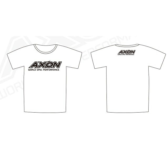 AXON TEAM T-SHIRT 白 Lサイズ [AC-WT-102]](JAN：4573448246065)