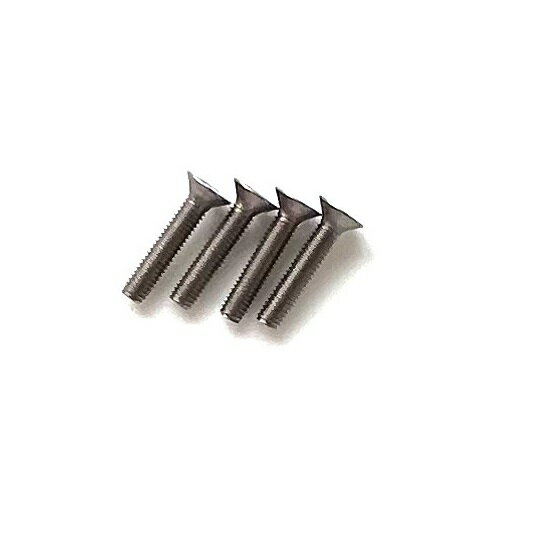SPRING TITANIUM SCREW(Flat Head 3mm x 15mm 4pic) [NT-F3-151](JAN45734...