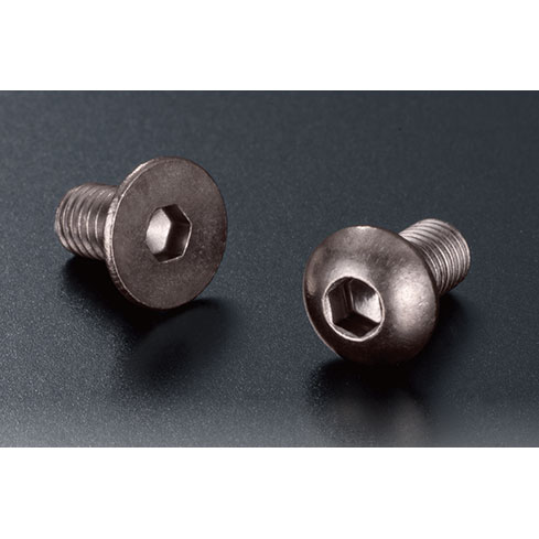 Fusion Alu Screw(Flat Head 3mm8mm 4pic) [NB-F3-081](JAN4573448243439)