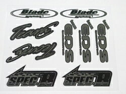 BLADE メタリックロゴデカール [BL319#](JAN：4562203783242)
