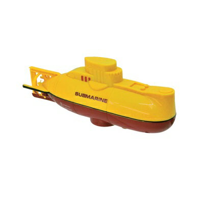 R/C U18型潜水艦 イエローxレッド(27MHz) [DK-D-3311SUB-1]](JAN：4975406144251)