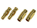 ヨーロピアンコネクターF 4.0mm(メス ヒートシンク付 2pcs・オス 2pcs) [EG-2882](JAN：4534182028829)