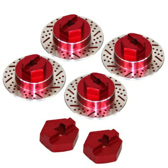 TT02ブレーキディスク付ホイルアダプターV2 RE [TT02-23V2U-RE](JAN：4534182732825)