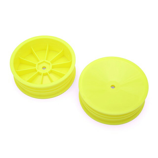 Front dish Wheel 2.2 for carpet tire(Yellow) [GOP125]](JAN：4580416471251)